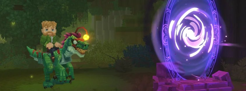 Official Hytale modding artwork showing creator tools and game assets