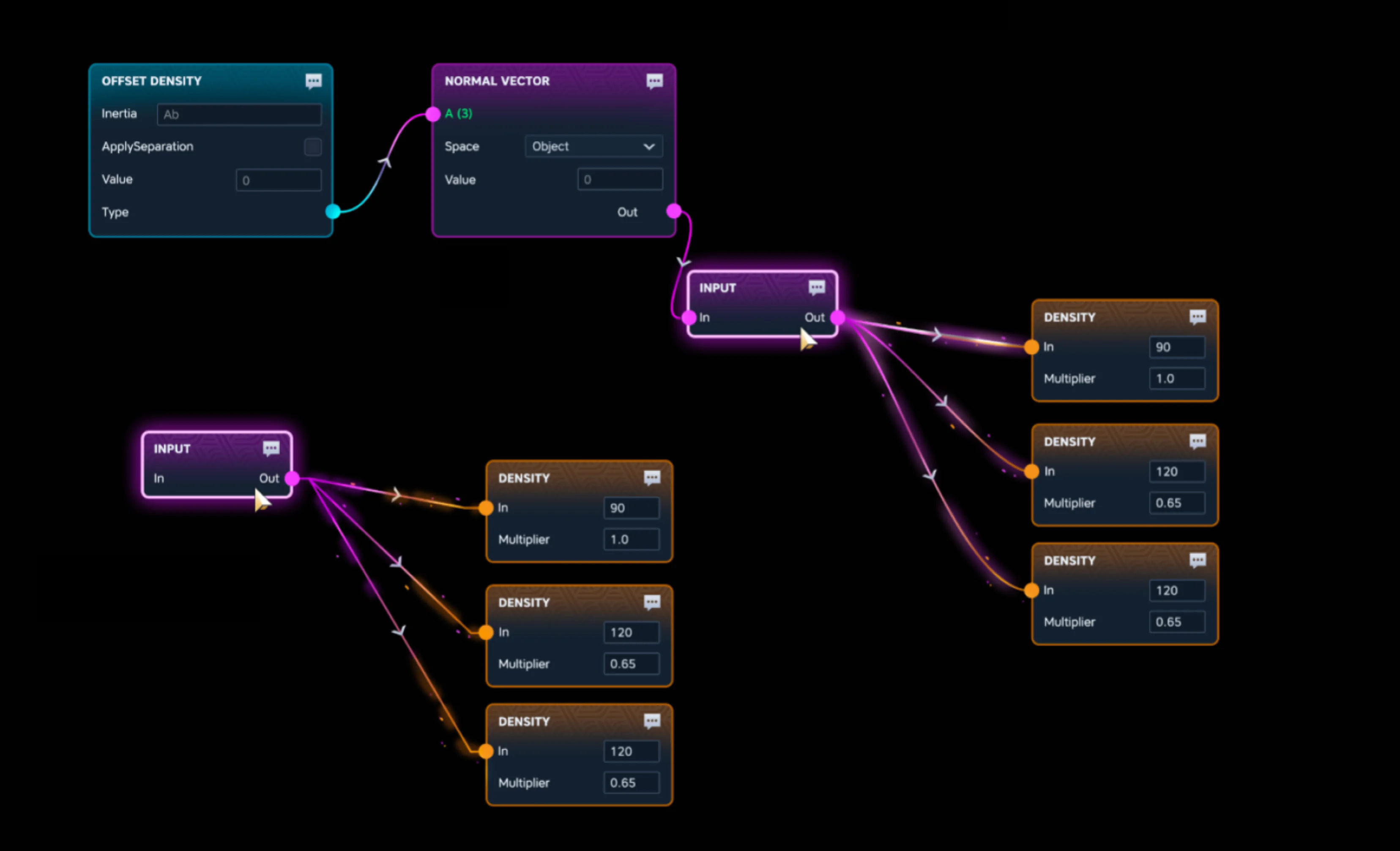 Official Hytale visual node graph used for creator workflows