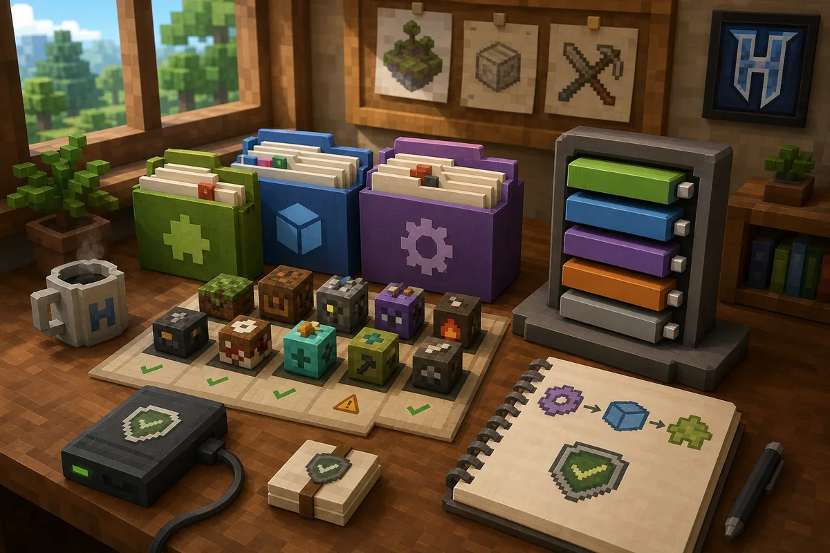 Illustrative Hytale mod rollback and compatibility workspace