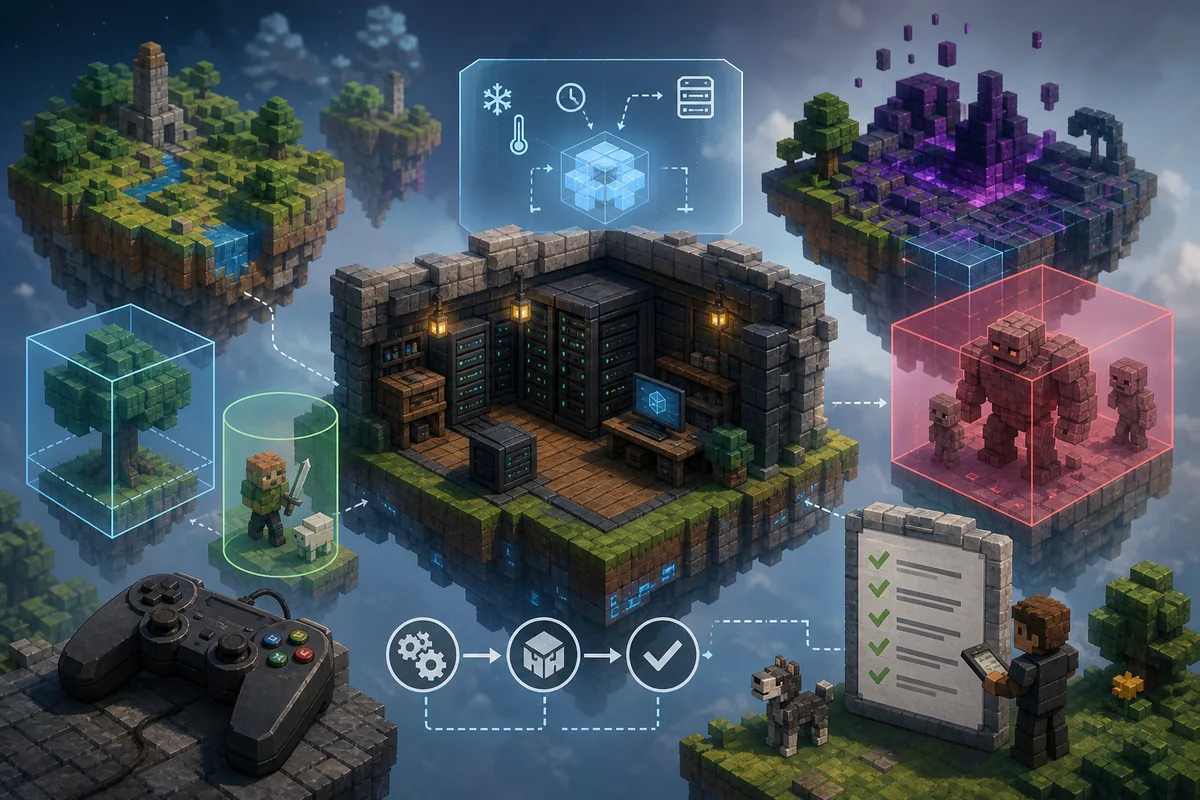 Illustrative diagram of server freeze checks after Hytale Update 5